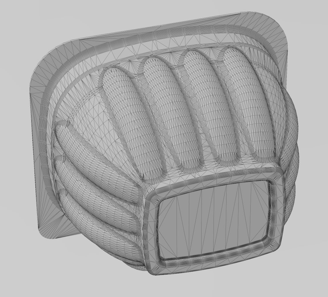 Yogurt and custard cup 3D print model_11