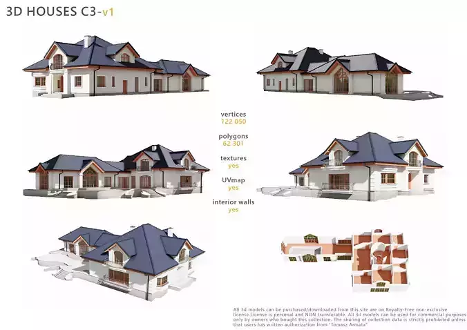 House C3V1 3D model