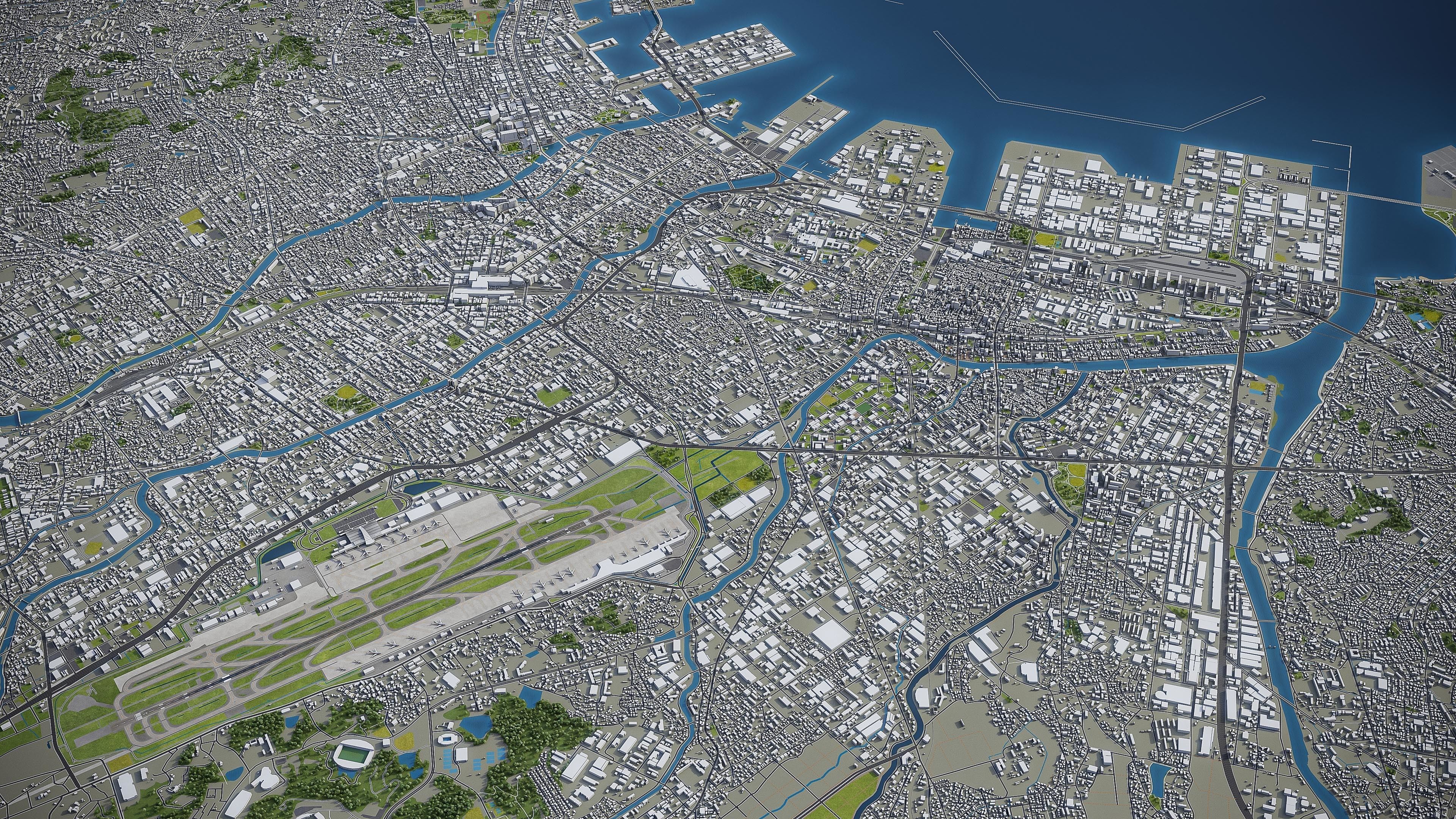 Fukuoka - Kitakyushu 3D Model Collection_39