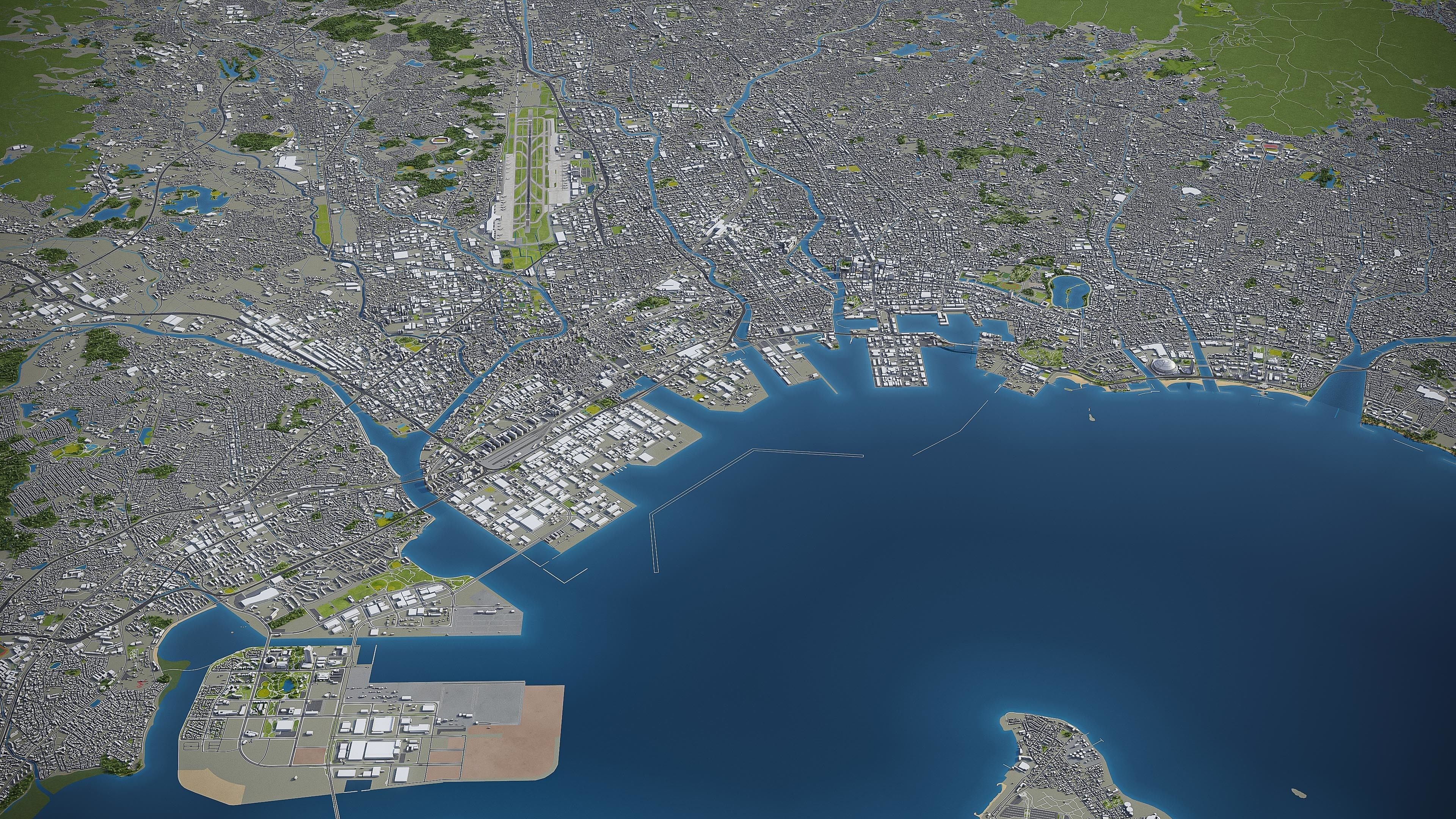Fukuoka - Kitakyushu 3D Model Collection_14