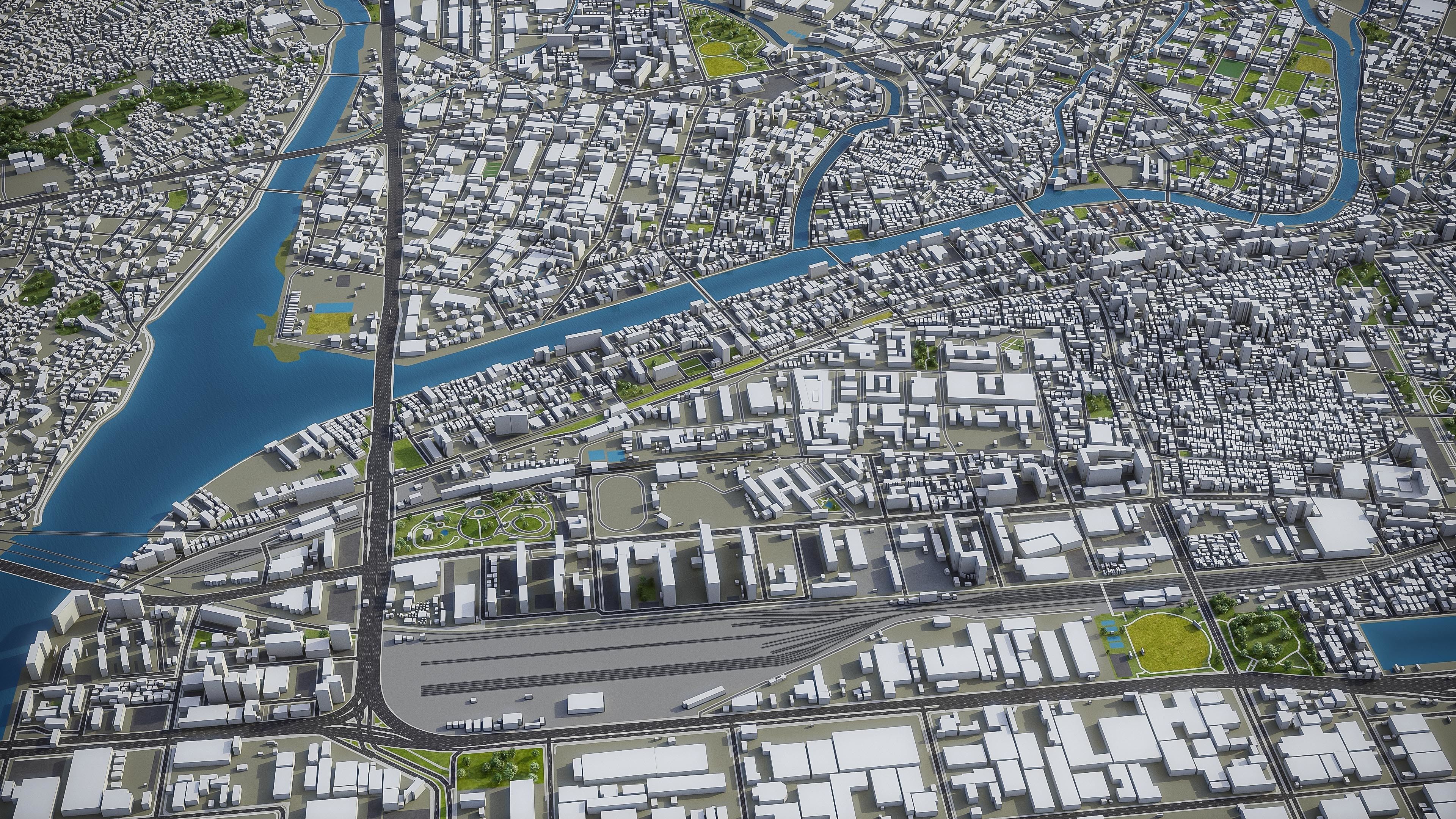 Fukuoka - Kitakyushu 3D Model Collection_7