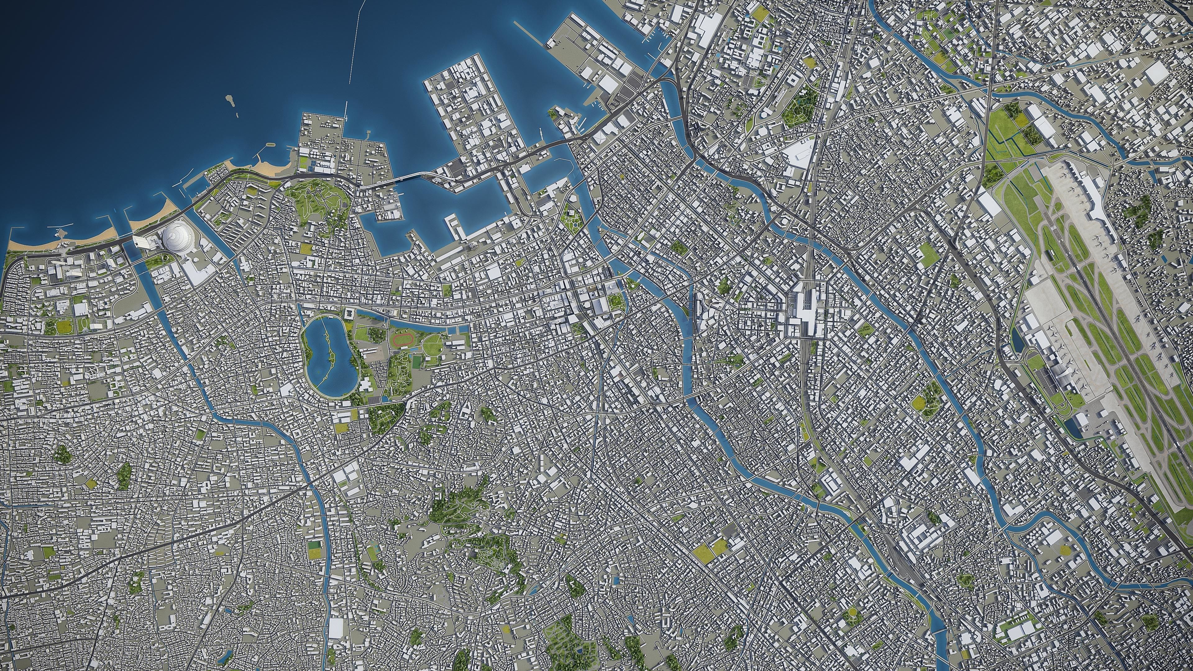 Fukuoka - Kitakyushu 3D Model Collection_45
