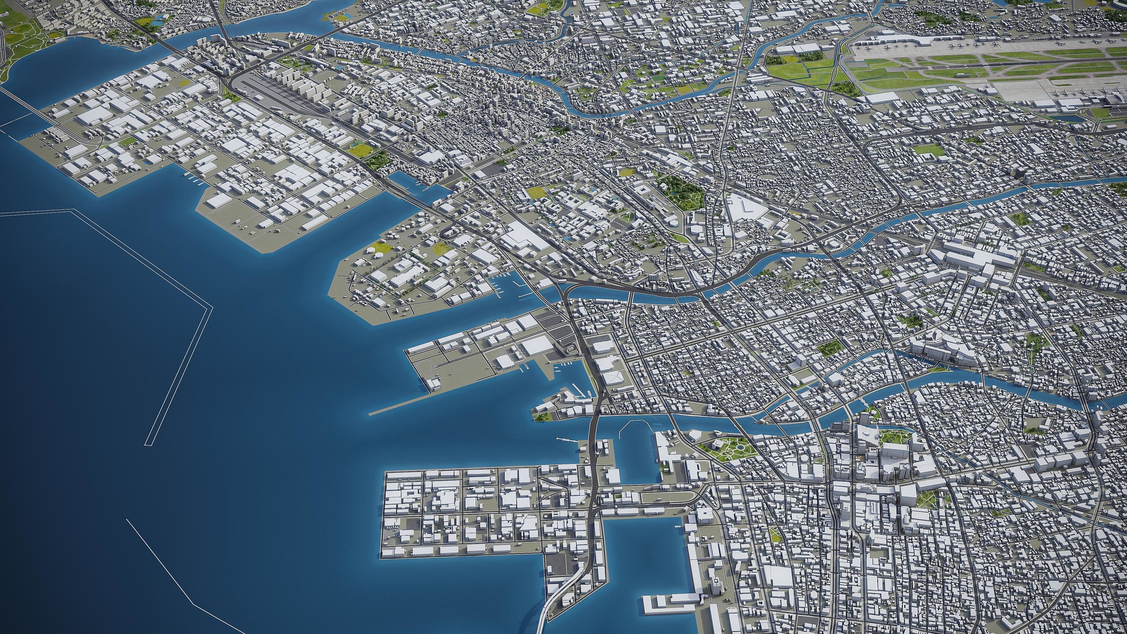 Fukuoka - Kitakyushu 3D Model Collection_2