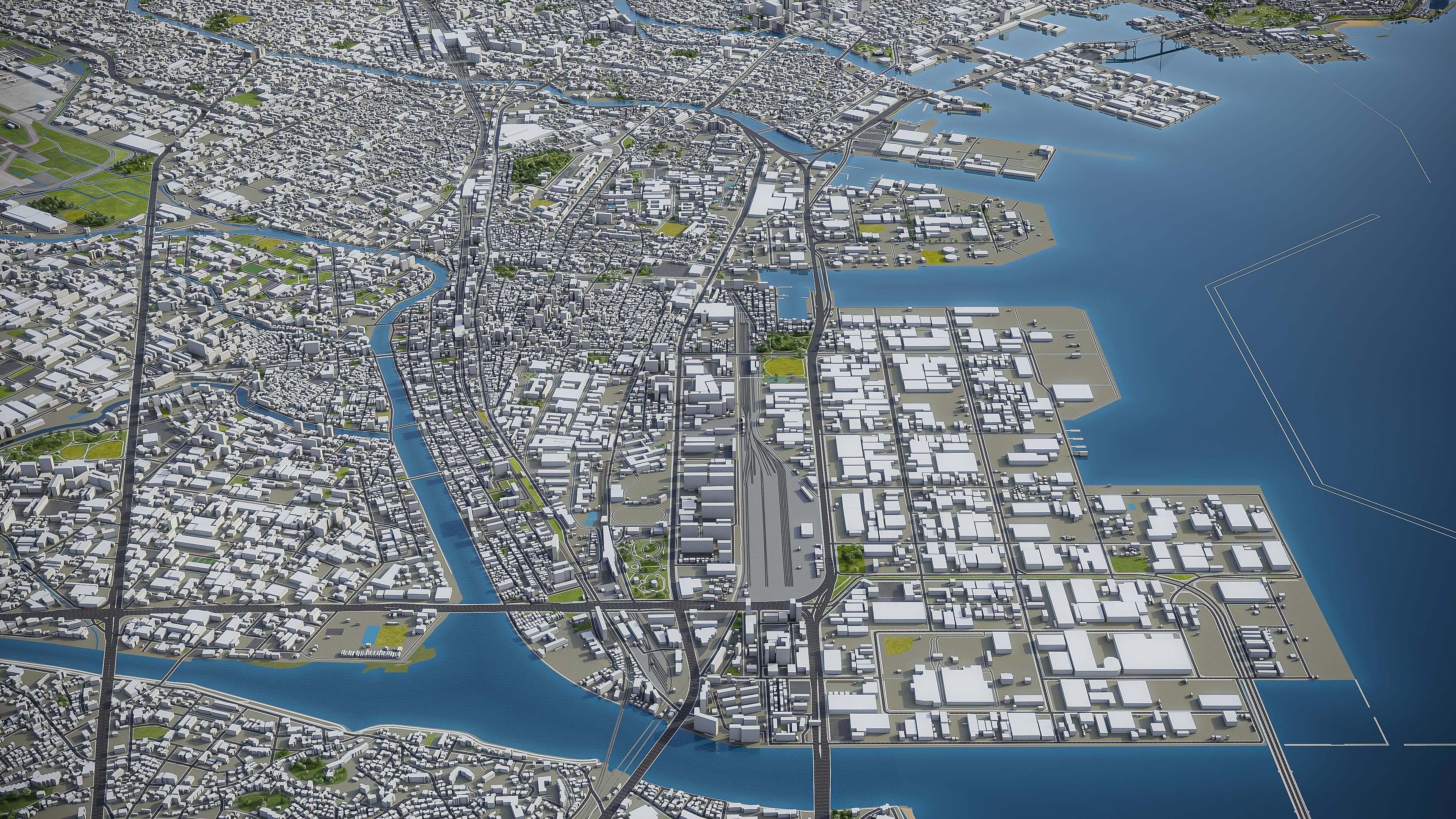 Fukuoka - Kitakyushu 3D Model Collection_3