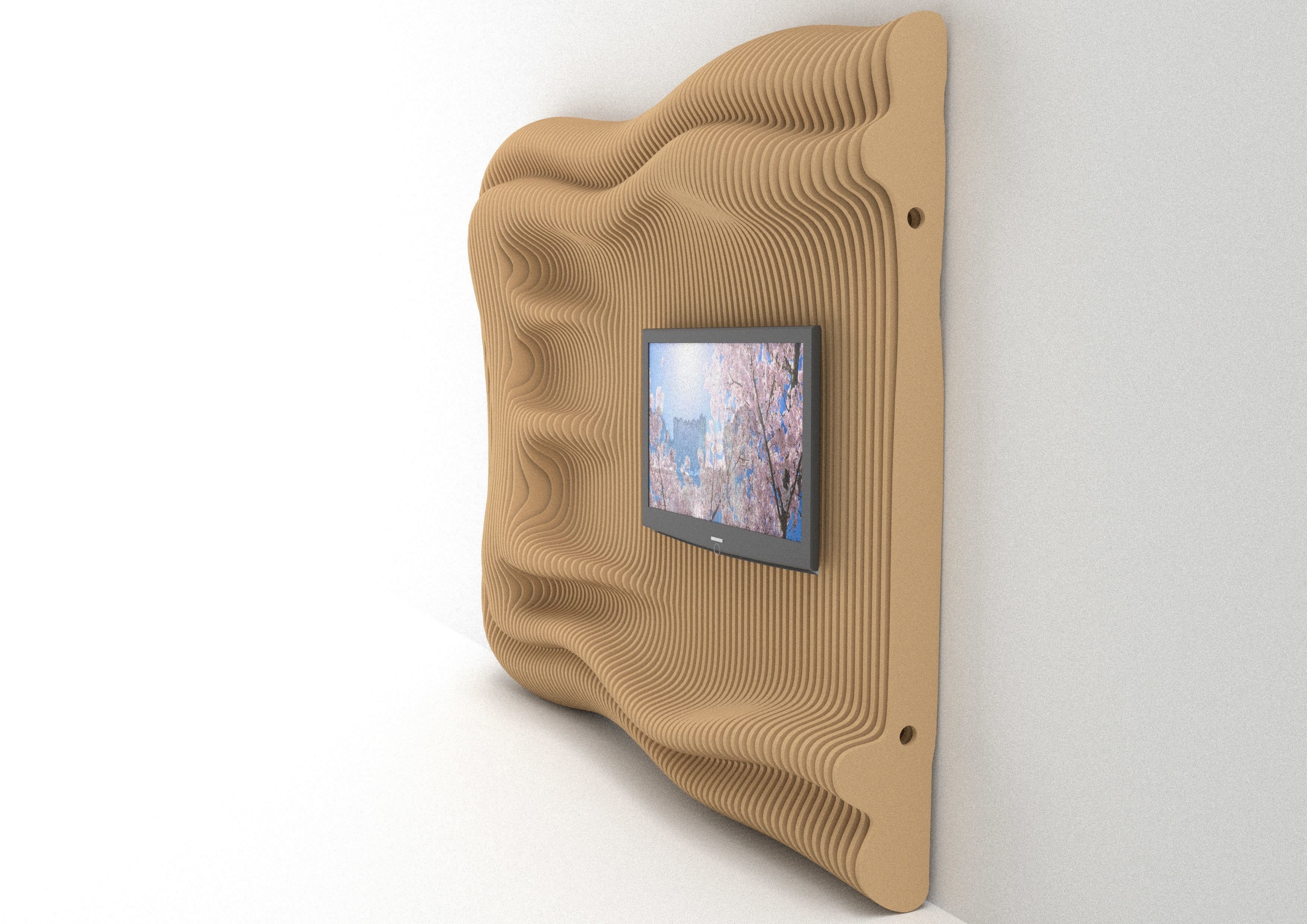 Parametric TV 3D model 02 3D model_4