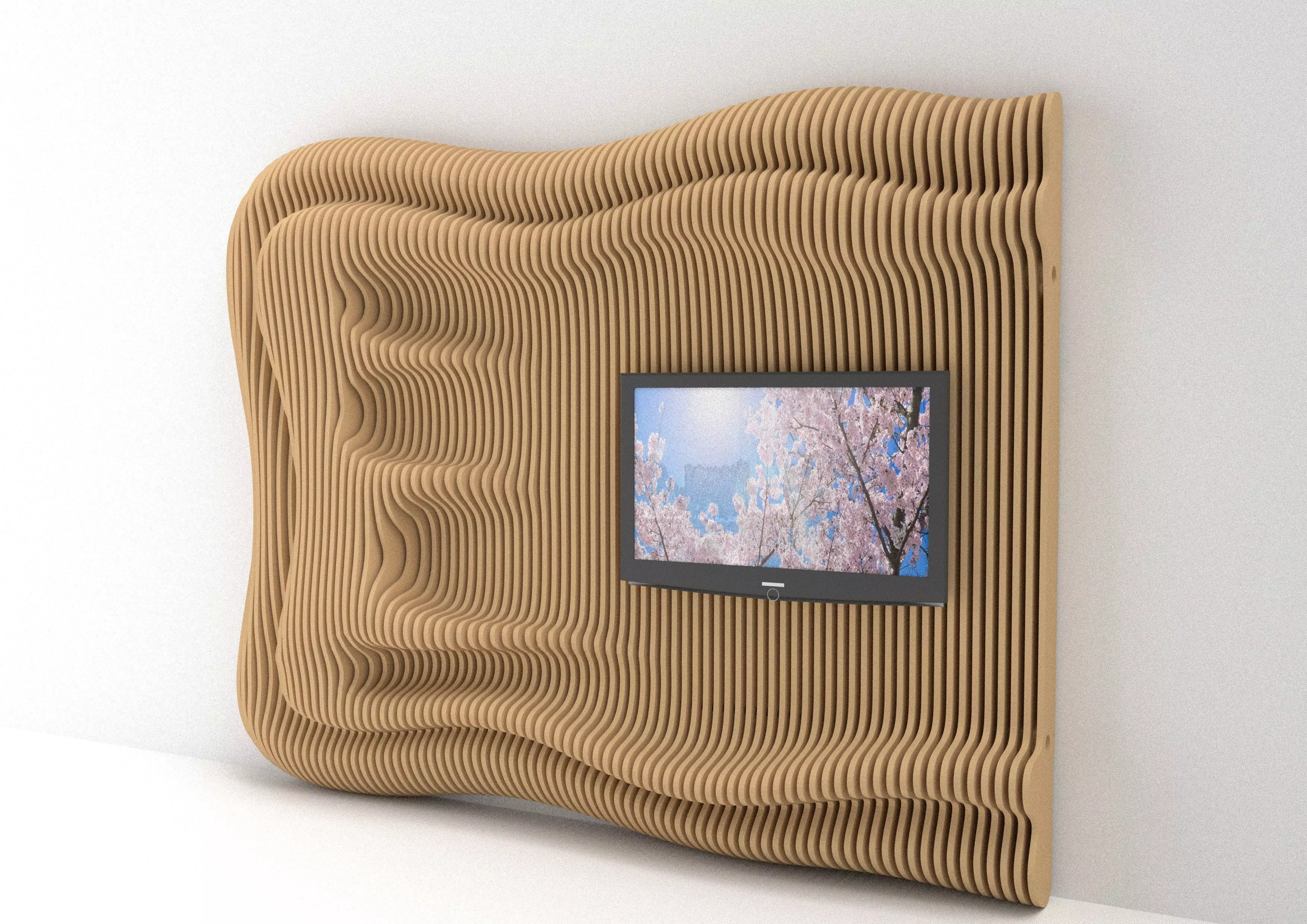 Parametric TV 3D model 02 3D model_0