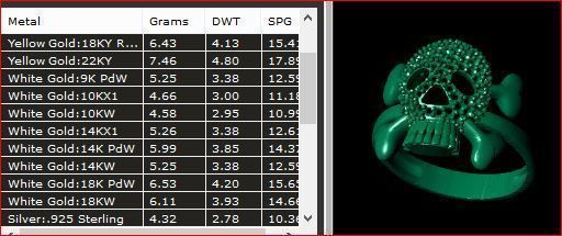 Skull - Ring 3D print model_6