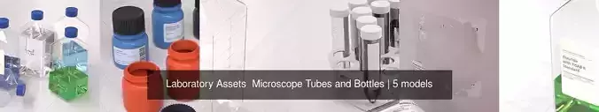 Laboratory Assets  Microscope Tubes and Bottles