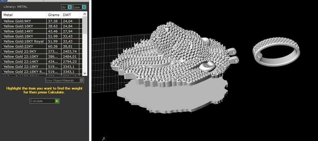 Lion  Lev  pendants  3D print model_6