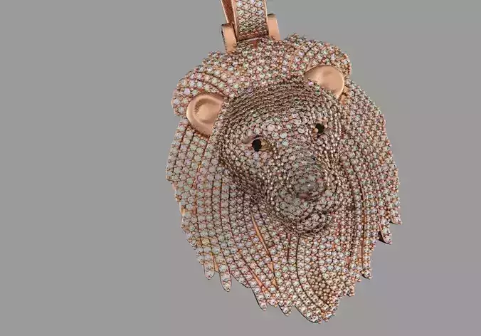Lion  Lev  pendants 