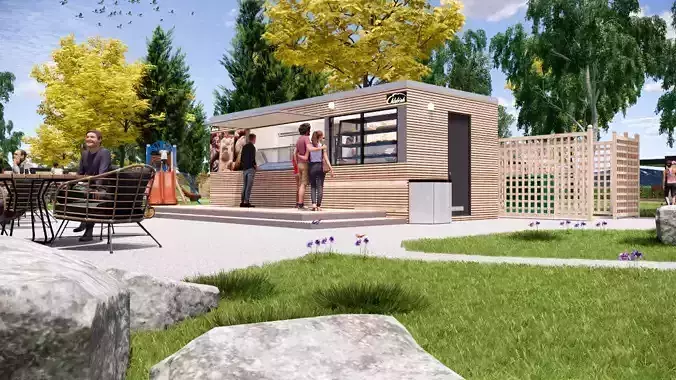 Backerei  Bakery  Panetteria 3d model