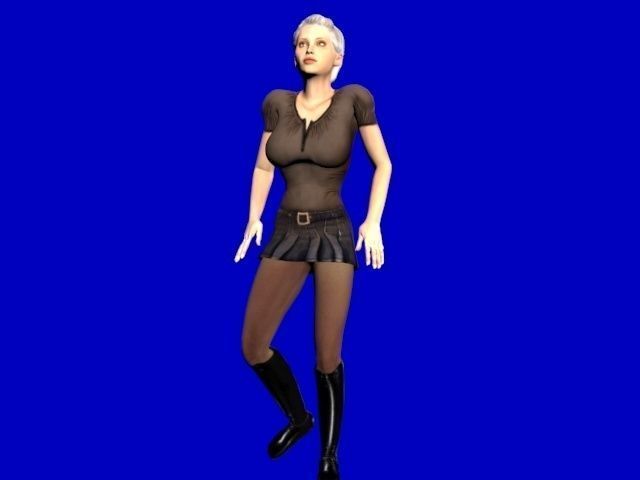 Anna calle 3D model