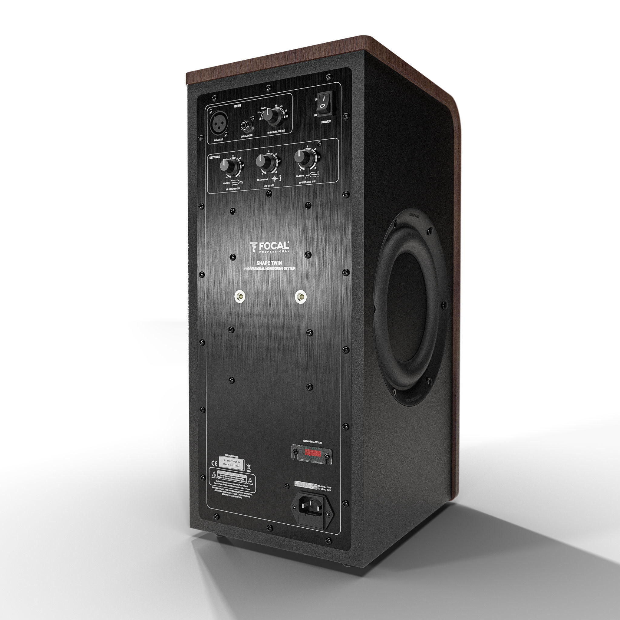 Focal Shape Twin - Studio Audio Speaker 3D model_2