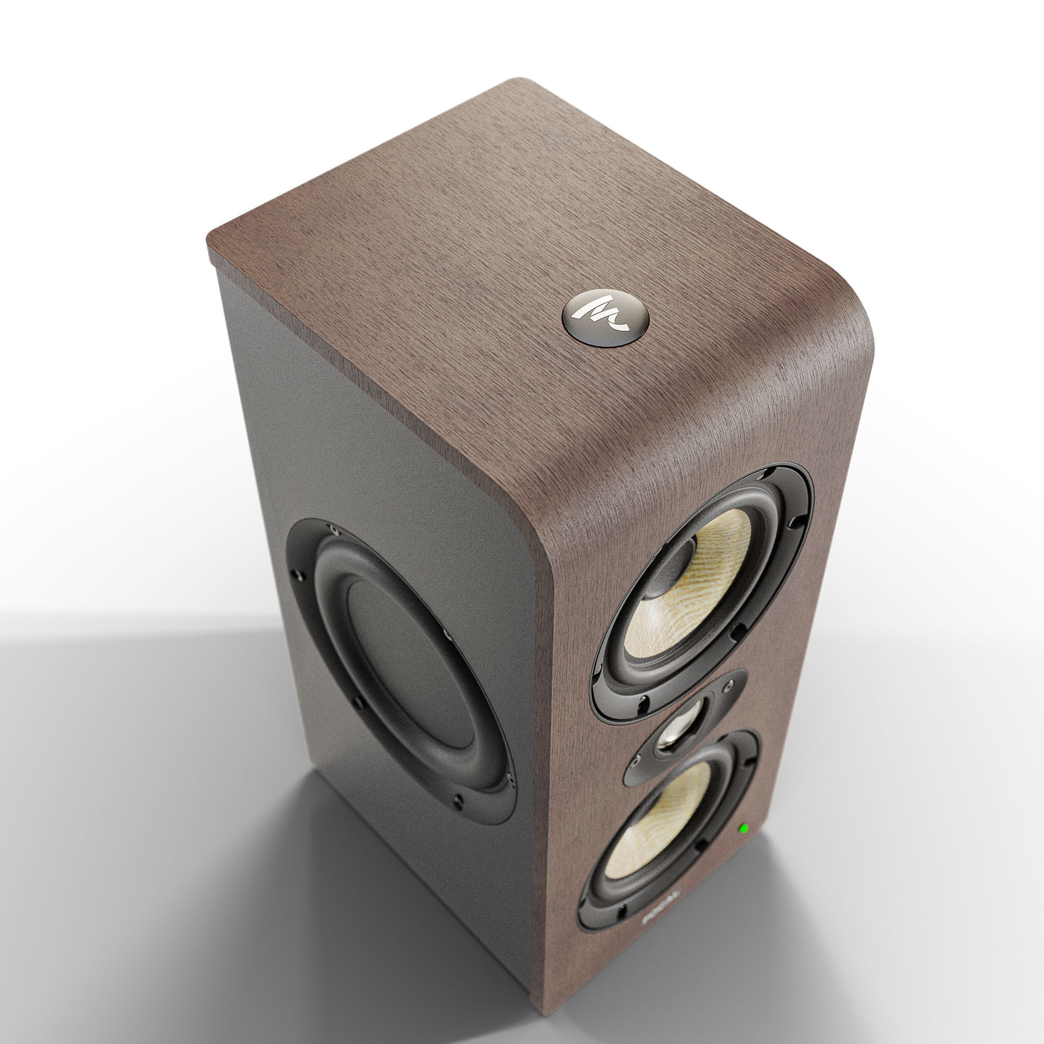 Focal Shape Twin - Studio Audio Speaker 3D model_1