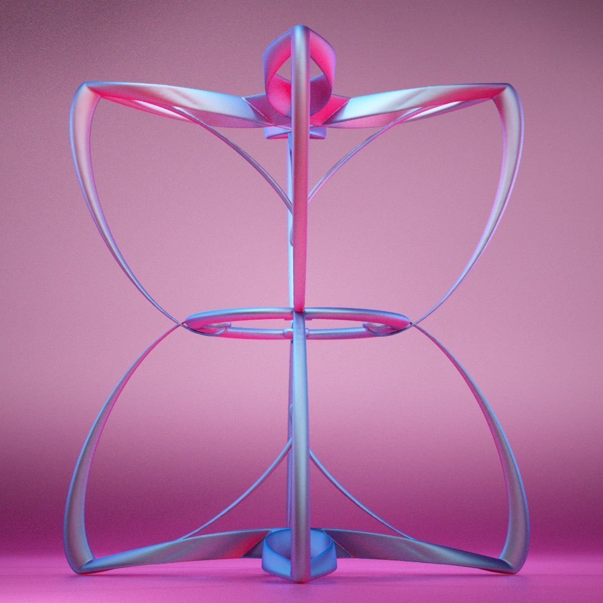 Abstract Object 11 3D model_6