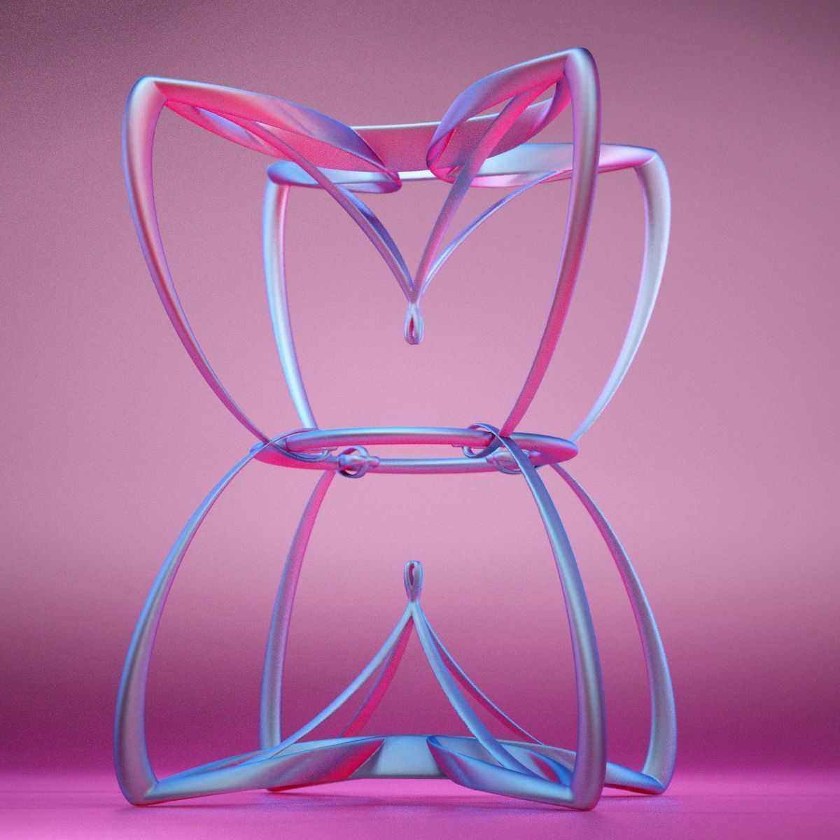 Abstract Object 11 3D model_4