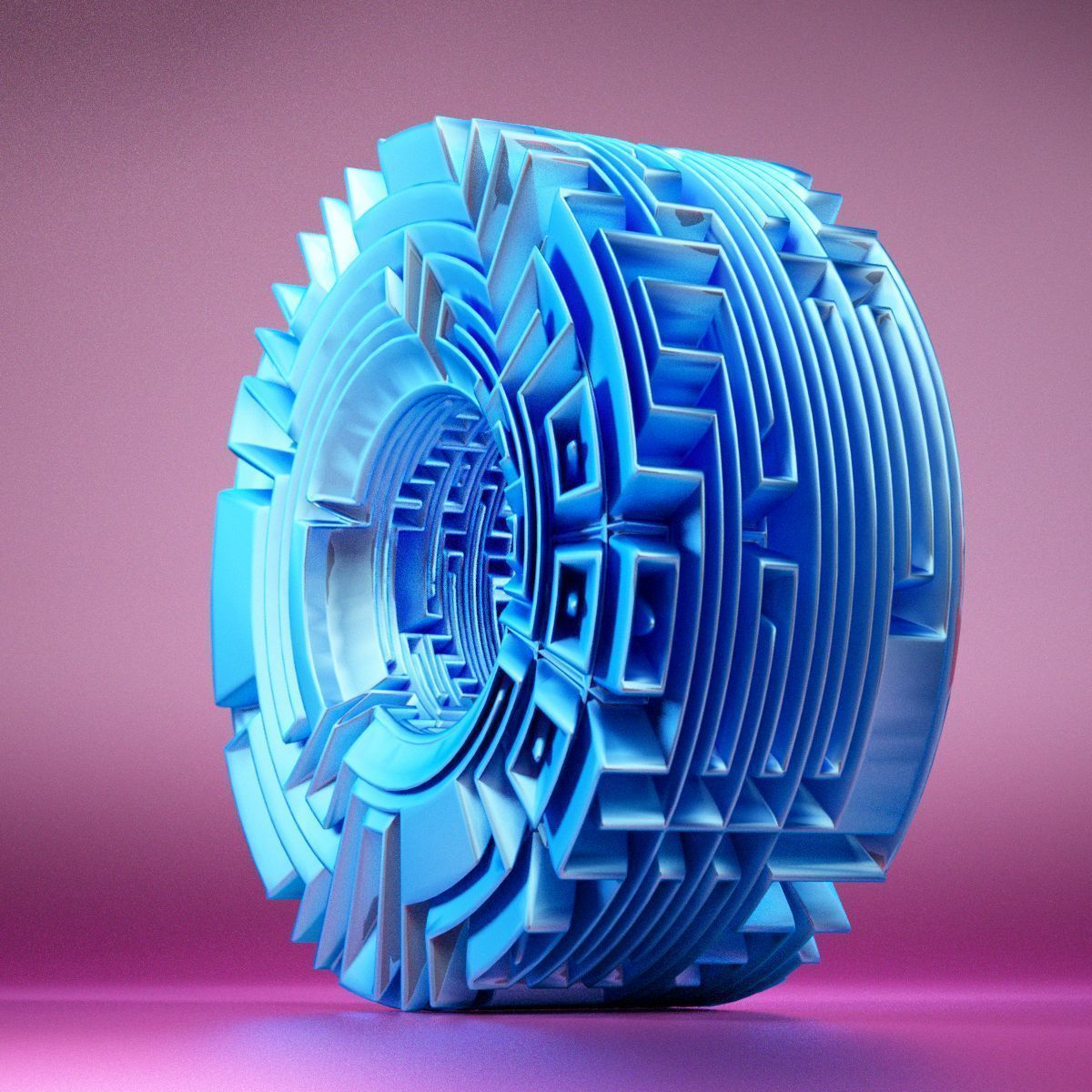 Abstract Object 09 3D model_10