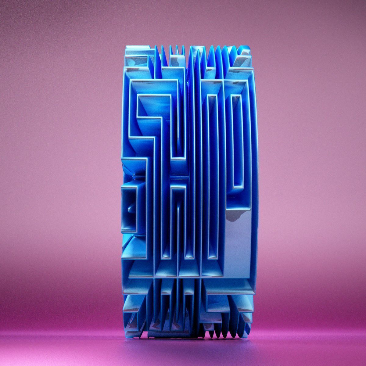 Abstract Object 09 3D model_9