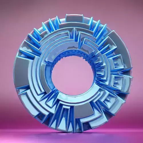 Abstract Object 09 3D model