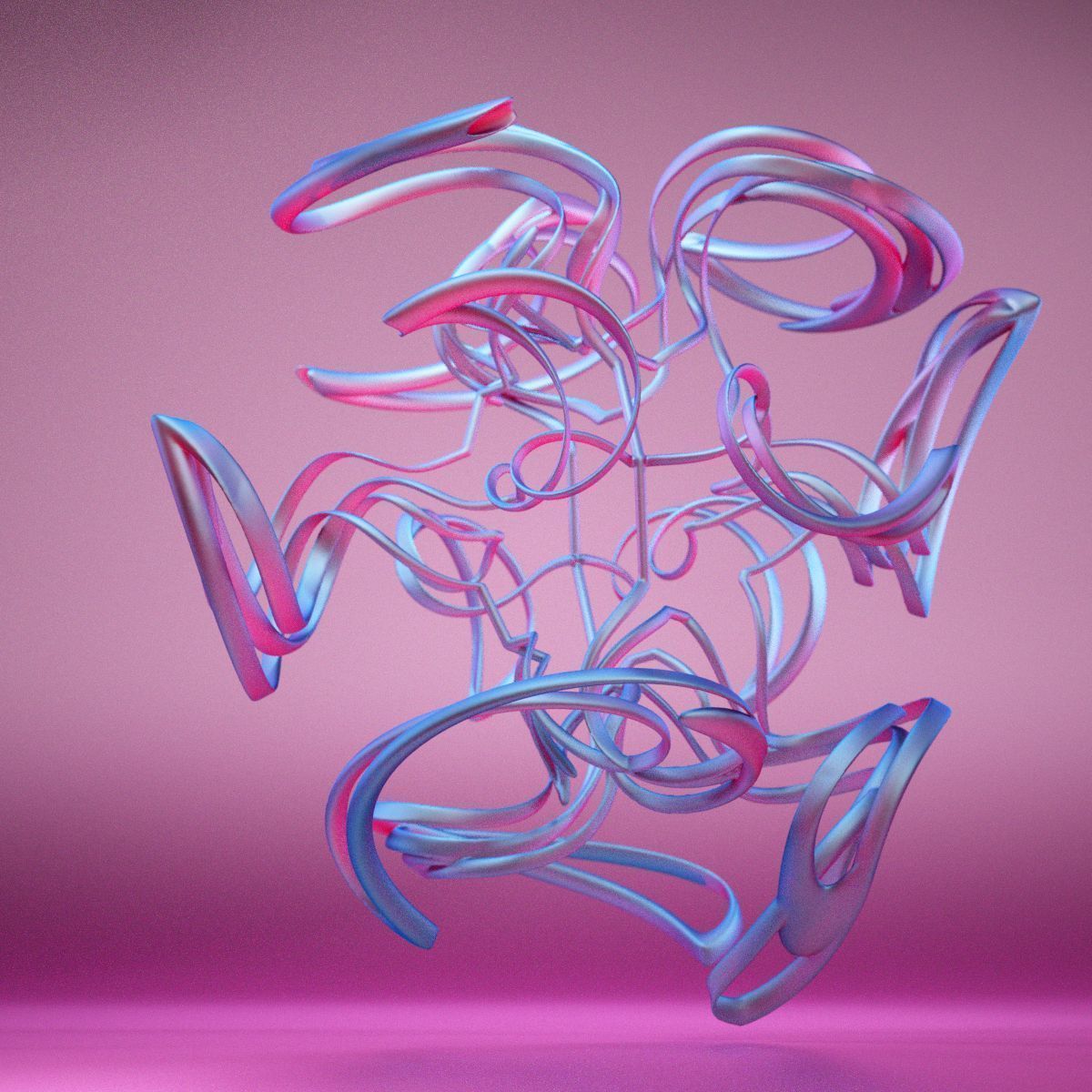 Abstract Object 07 3D model_7