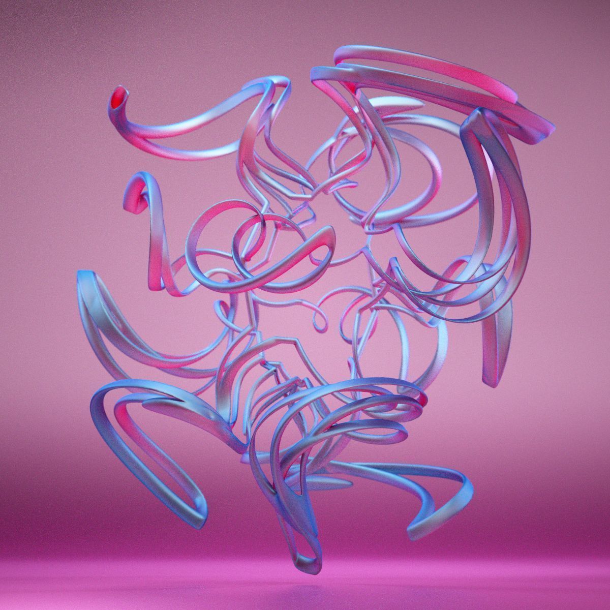 Abstract Object 07 3D model_5