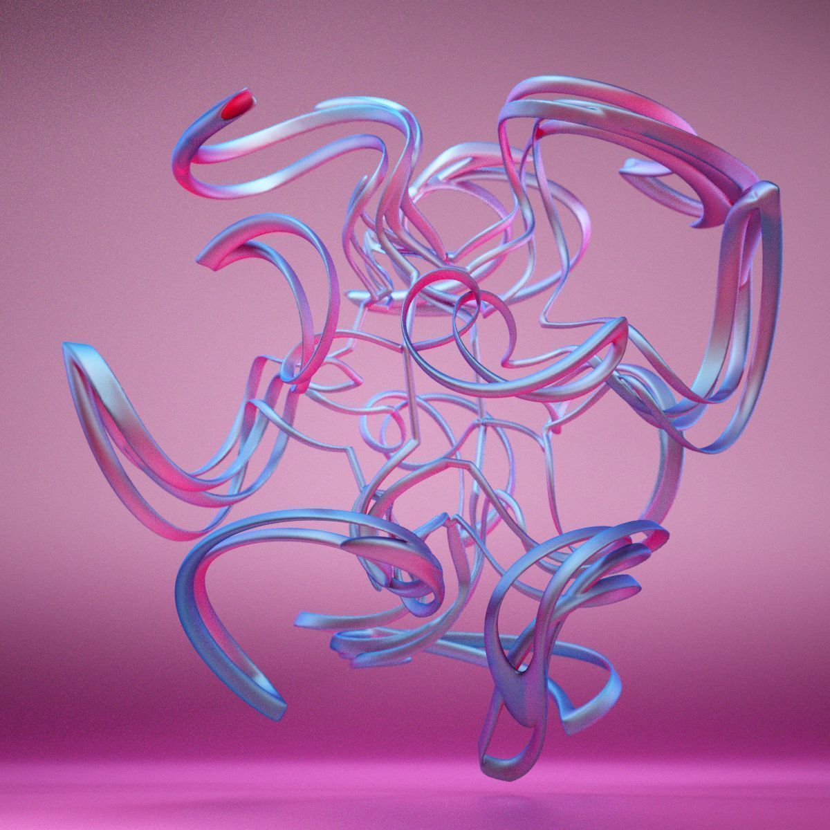 Abstract Object 07 3D model_6