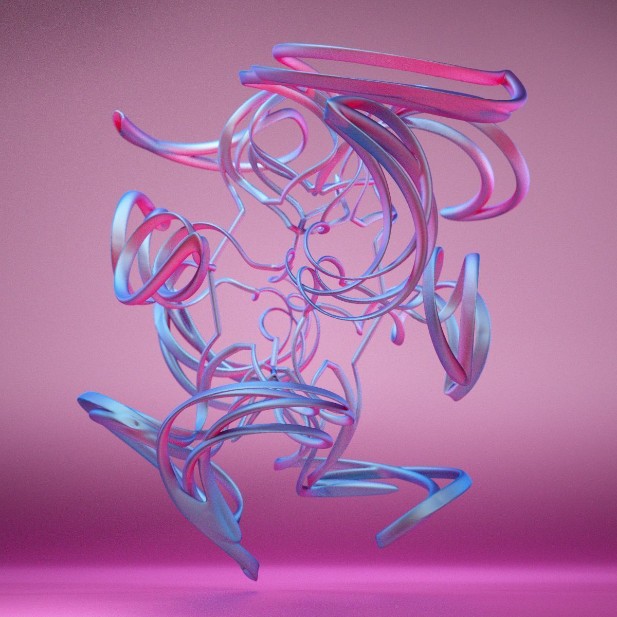 Abstract Object 07 3D model_4