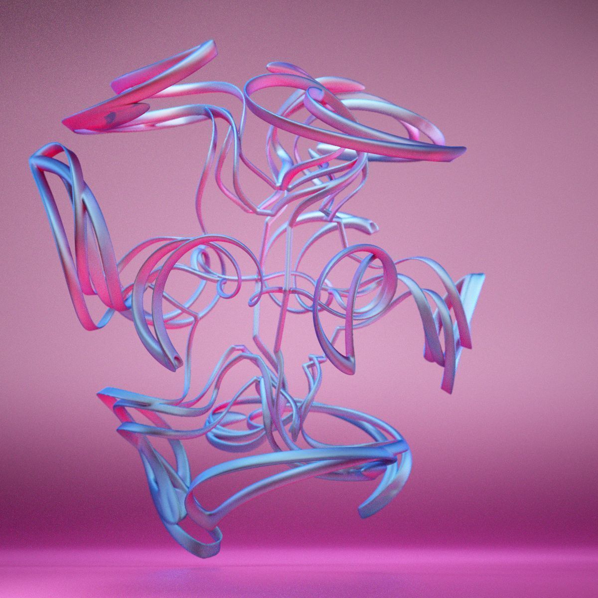 Abstract Object 07 3D model_1