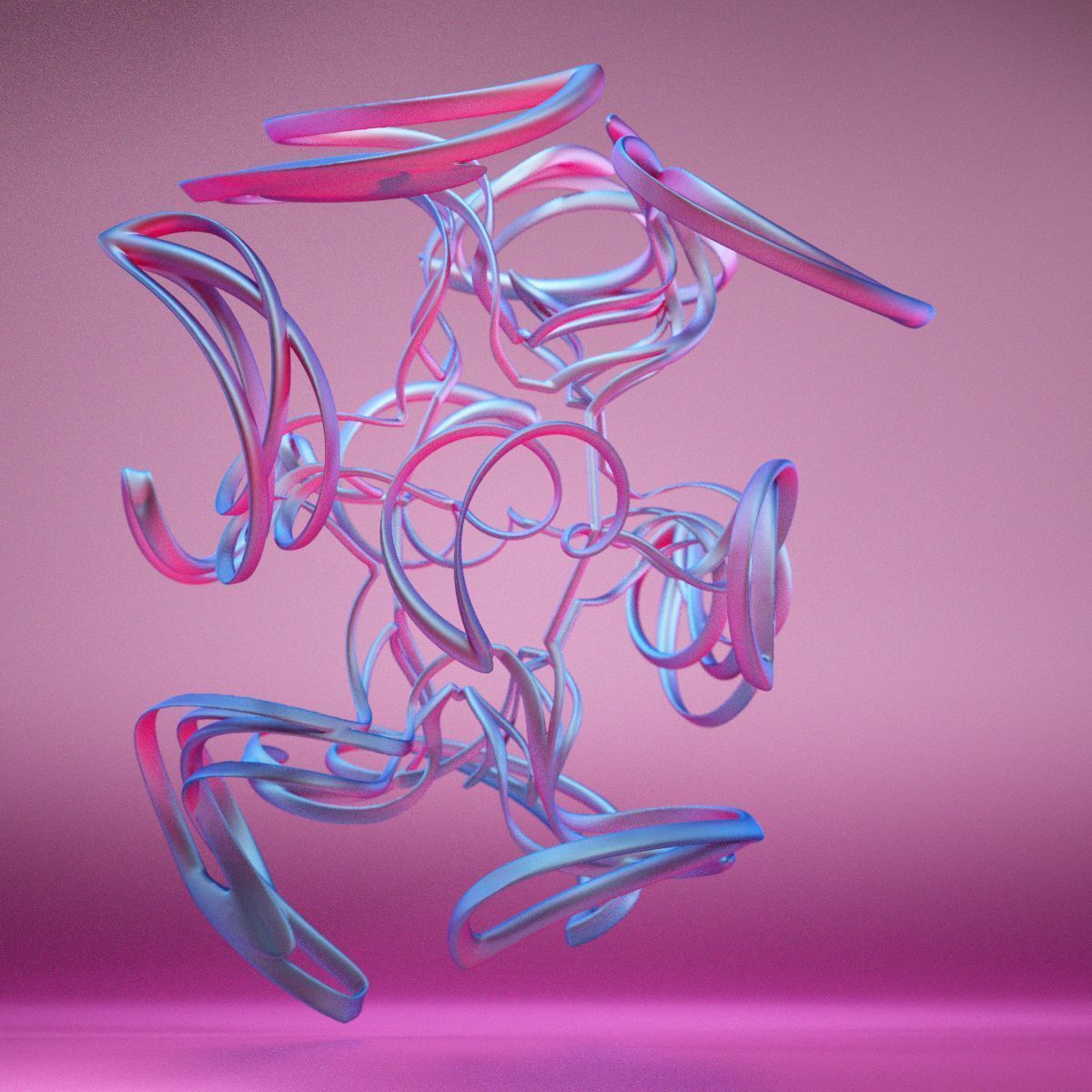 Abstract Object 07 3D model_2