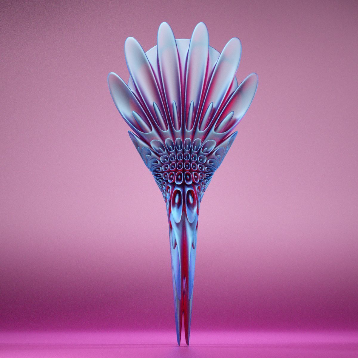 Abstract Object 02 3D model_9