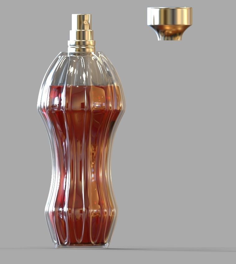 Perfume Bottle 3D model_3