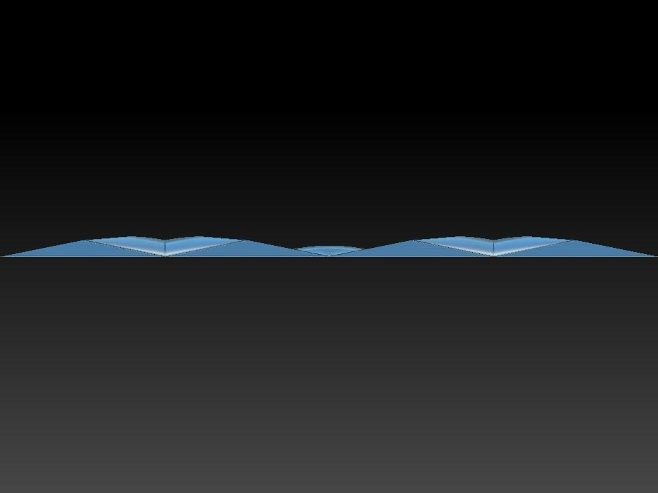 3D WALLPANEL triangular pattern 3D model_10