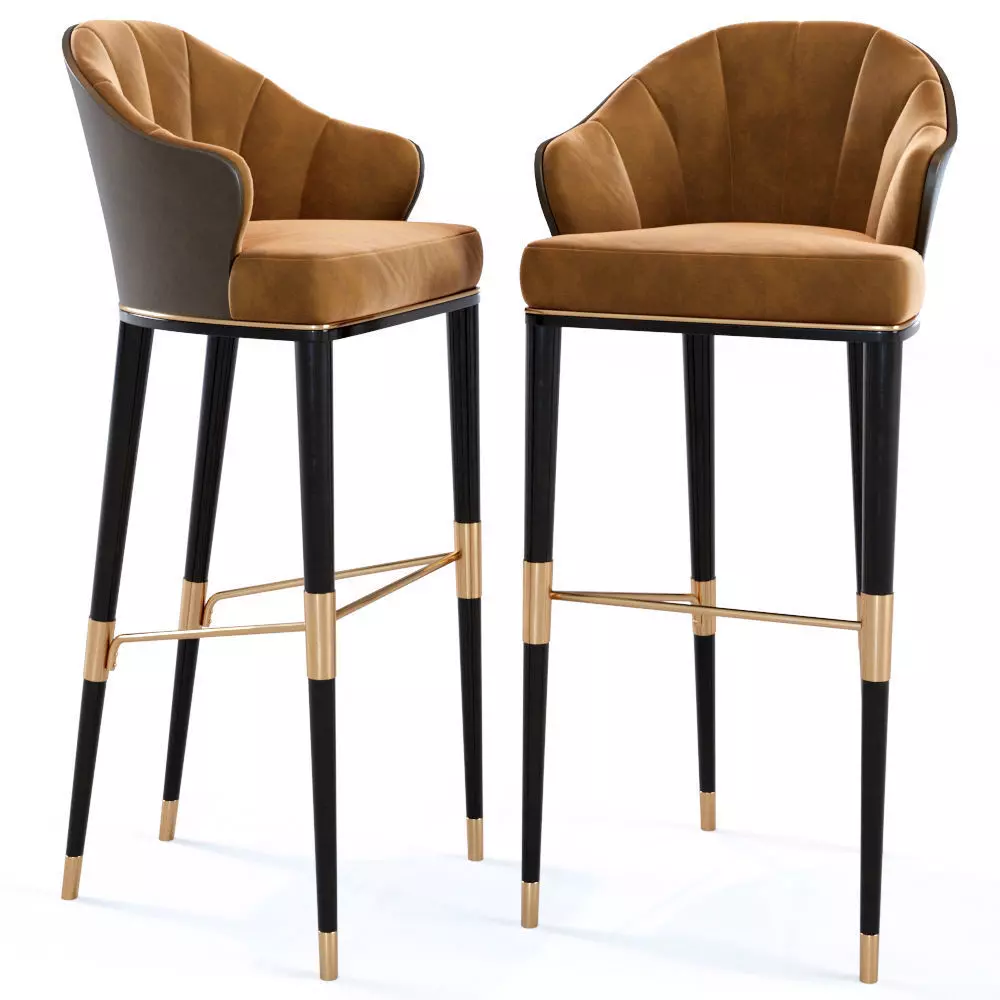Private Label ELLIS BAR STOOL 3D model_0