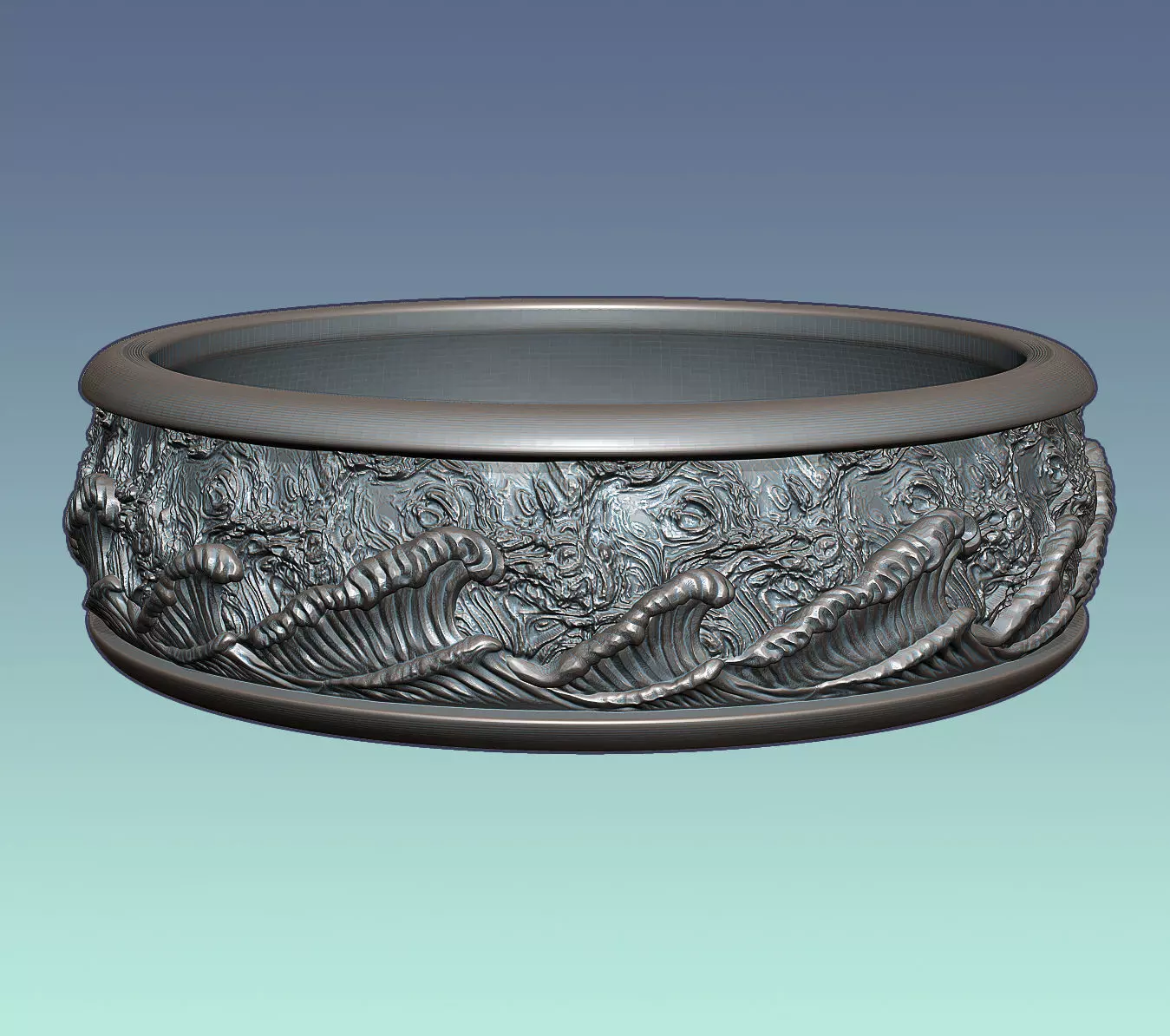 Ring Heavy Storm 3D print model_0