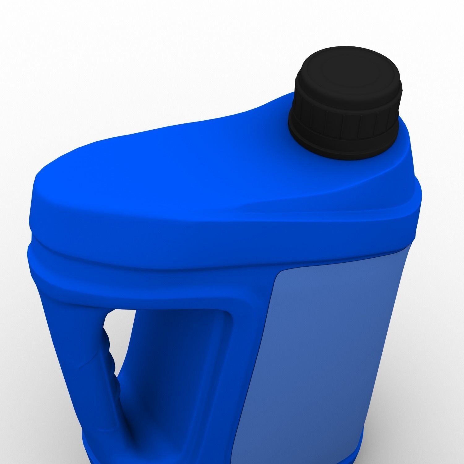 Oil Engine Bottle Low-poly 3D model_9