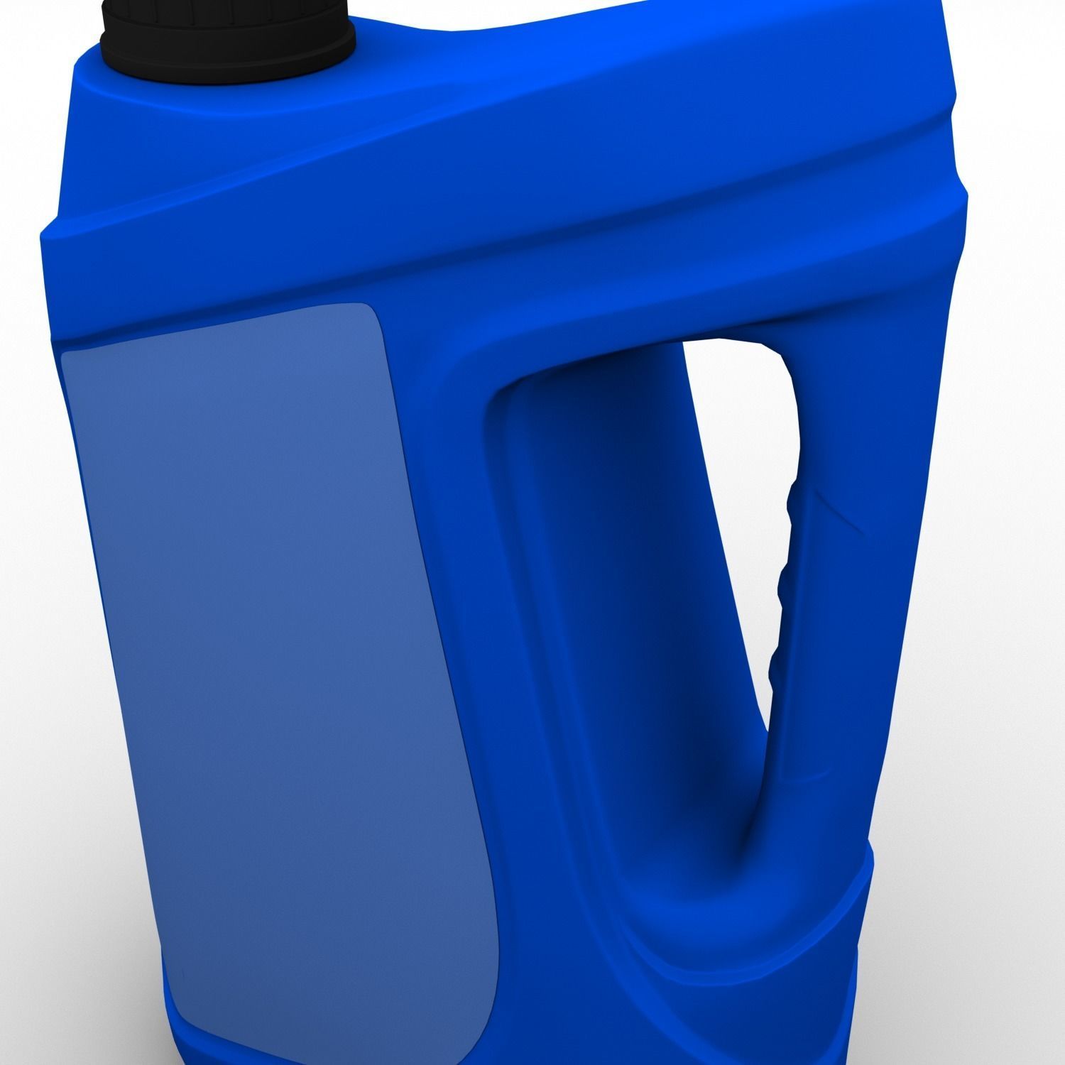 Oil Engine Bottle Low-poly 3D model_10