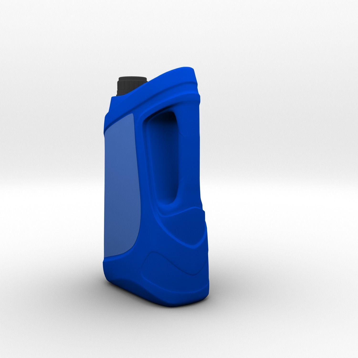 Oil Engine Bottle Low-poly 3D model_6