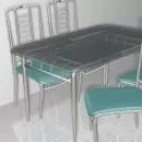 Modern Table Free 3D model
