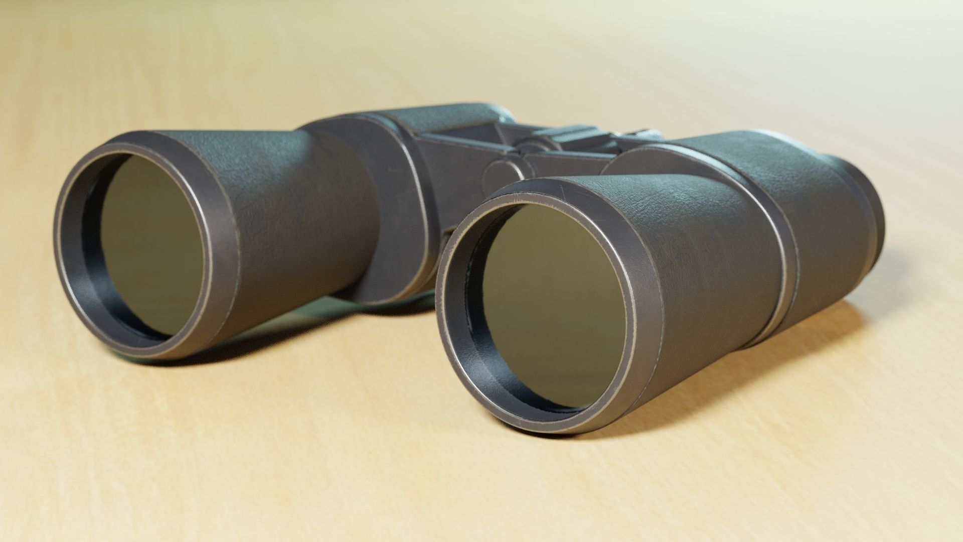 Binocular 3D model_1