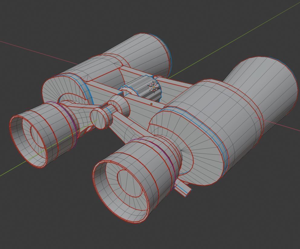 Binocular 3D model_14
