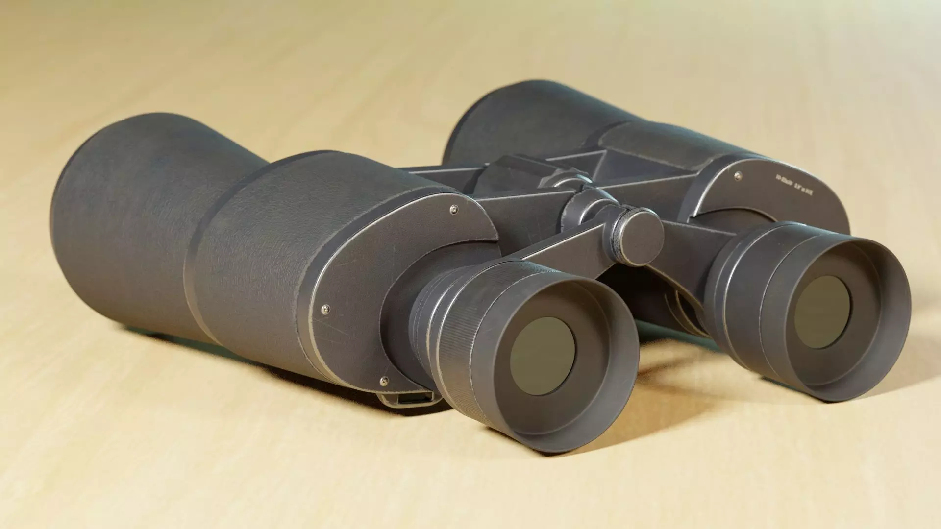 Binocular 3D model_0