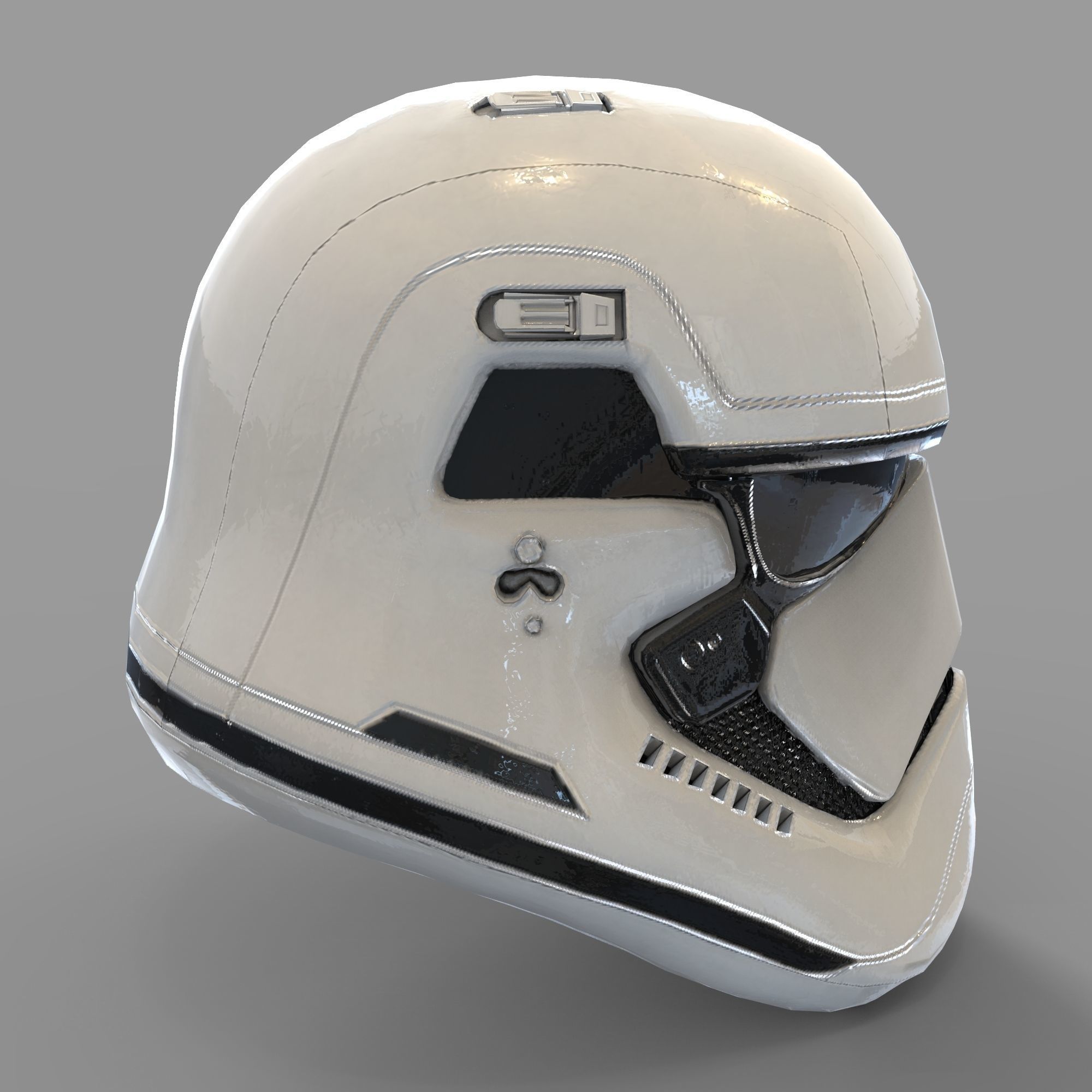 Star Wars First Order Stromtrooper Wearable Helmet 3D print model_70