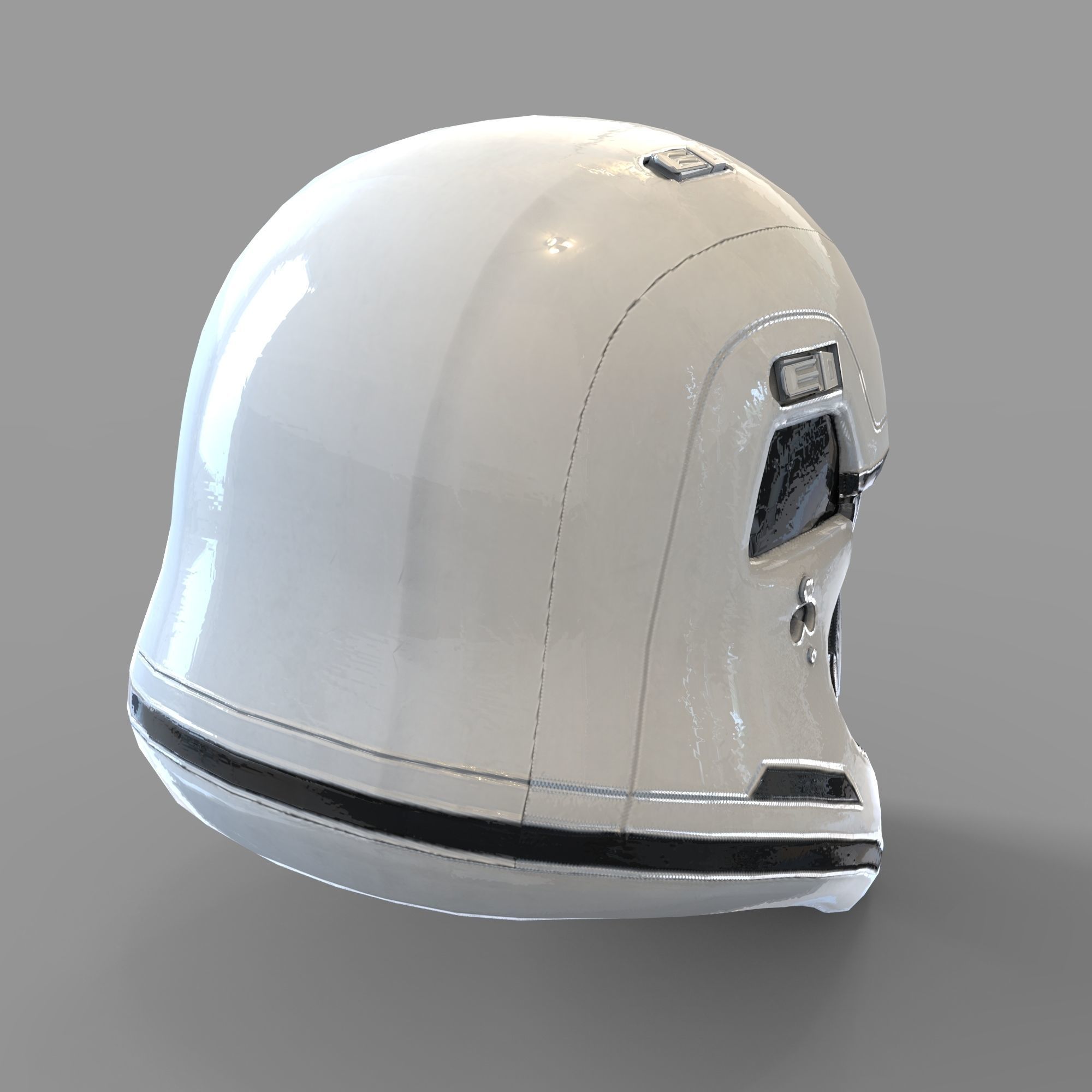 Star Wars First Order Stromtrooper Wearable Helmet 3D print model_58
