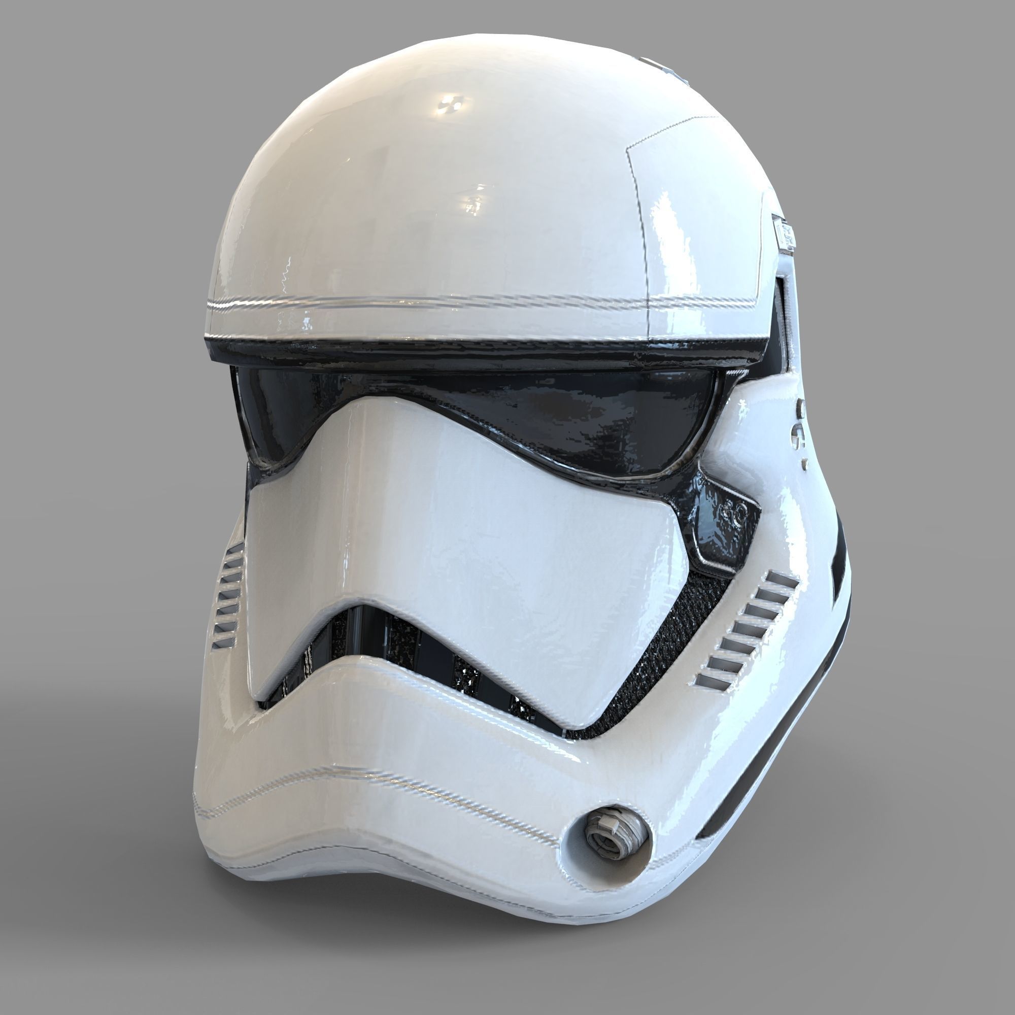 Star Wars First Order Stromtrooper Wearable Helmet 3D print model_20