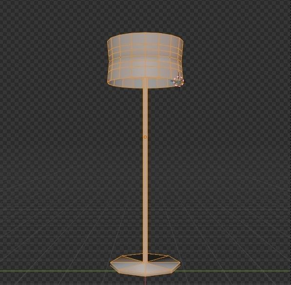Modern Lamp Free low-poly 3D model_1
