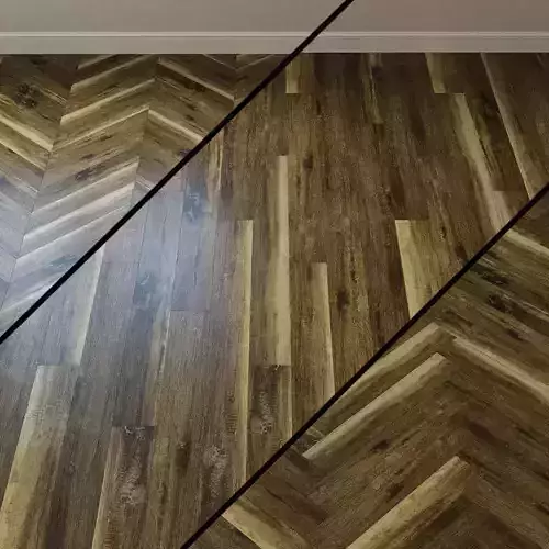 Quartz vinyl tile of Alpine Floor ECO512 Walnut light 3D model