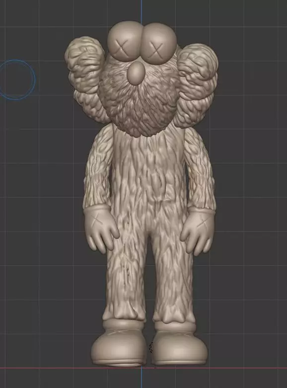 KAWS BFF 3D model_0