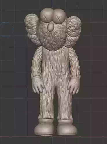KAWS BFF  3D model