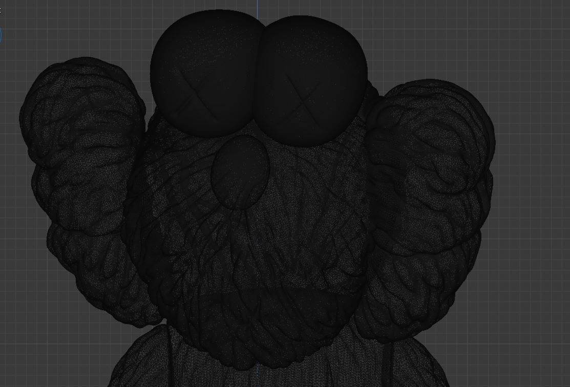KAWS BFF 3D model_4