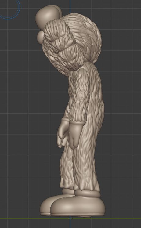 KAWS BFF 3D model_1